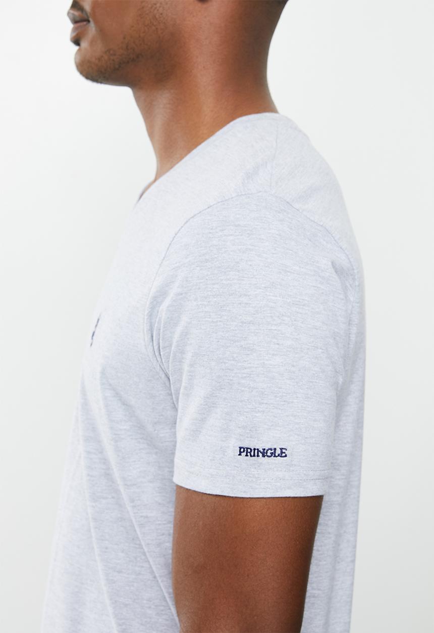 Pringle of Scotland - Broderick tee - grey
