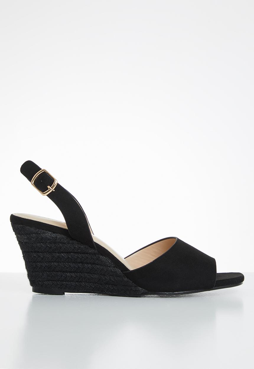 edit - Toya espadrille - black