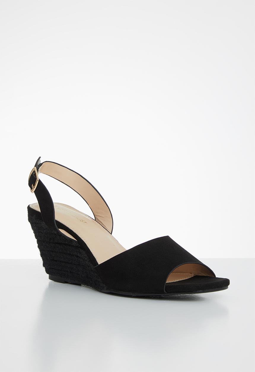 edit - Toya espadrille - black