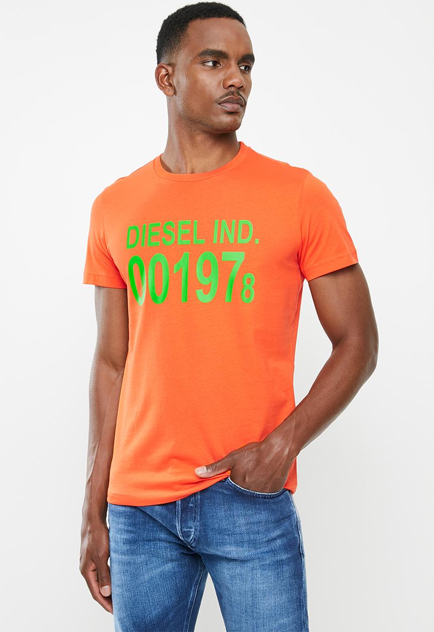 Diesel  - T-diego T-shirt - orange