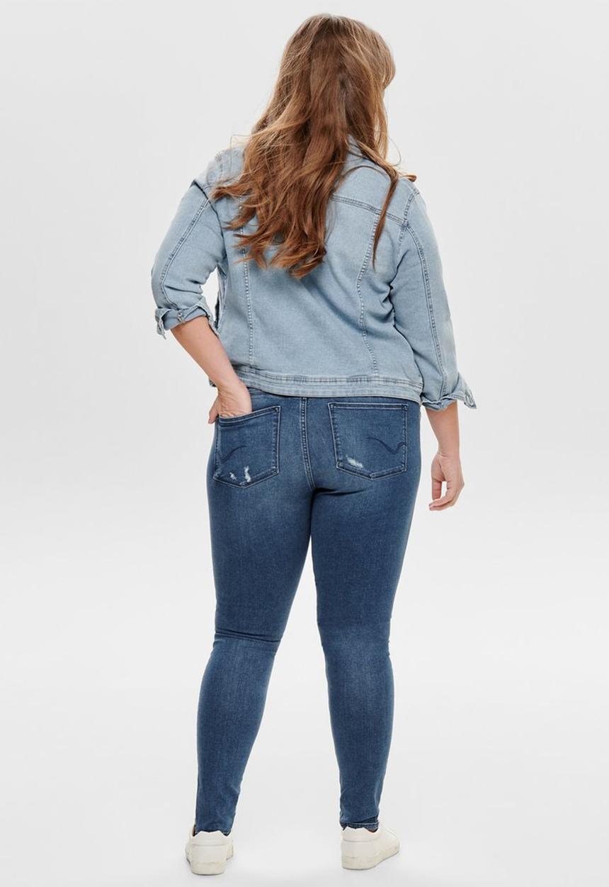 Carmakoma - Lock denim jacket - blue