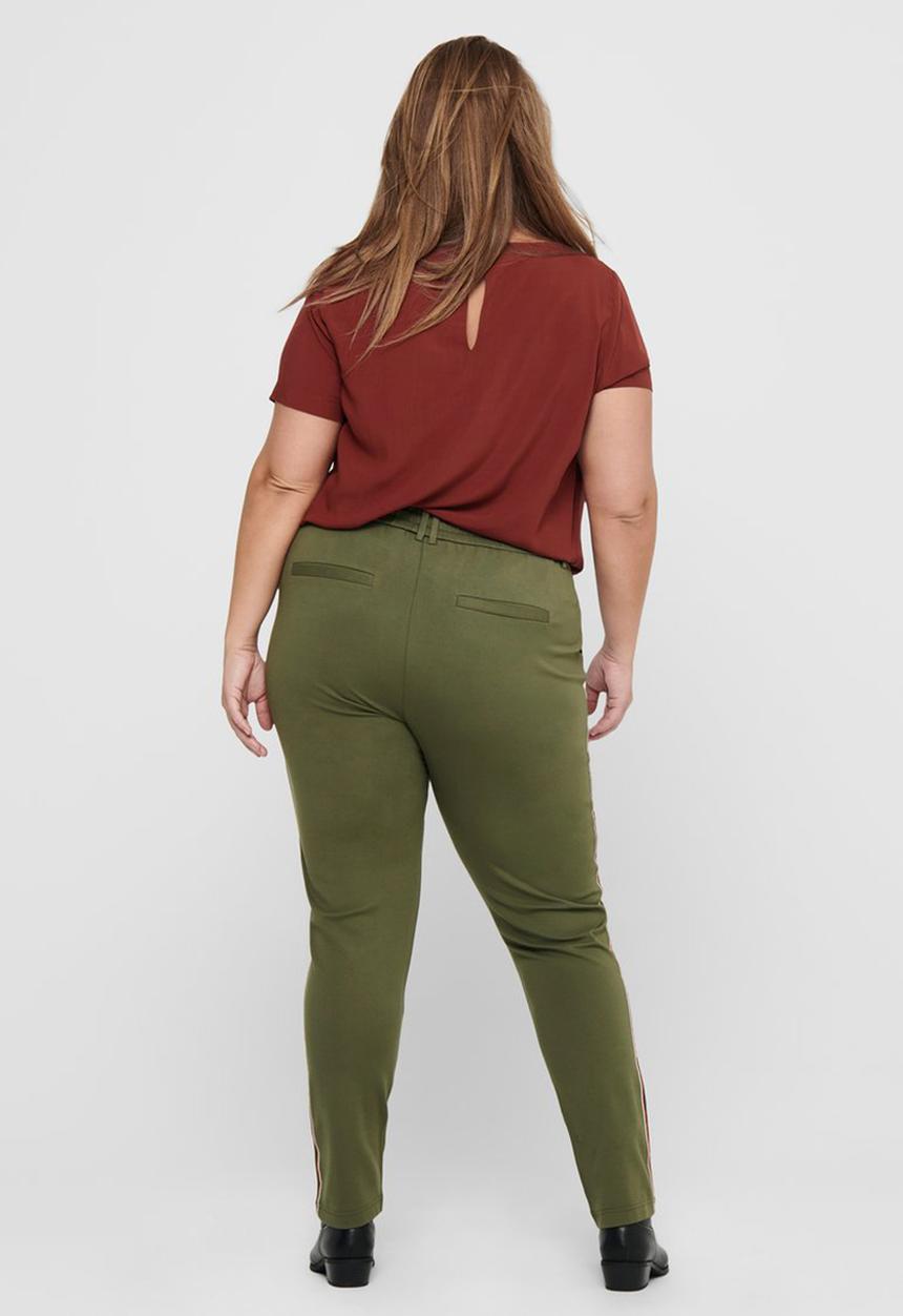 Carmakoma - Goldtrash life long bonpiping pants - olive