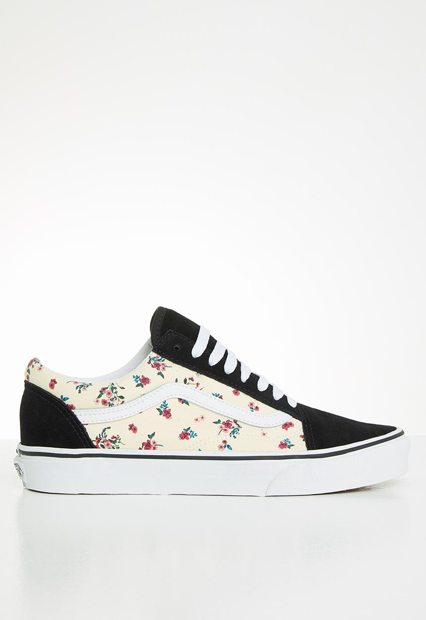 Vans - Old Skool - ditsy floral classic white & true white