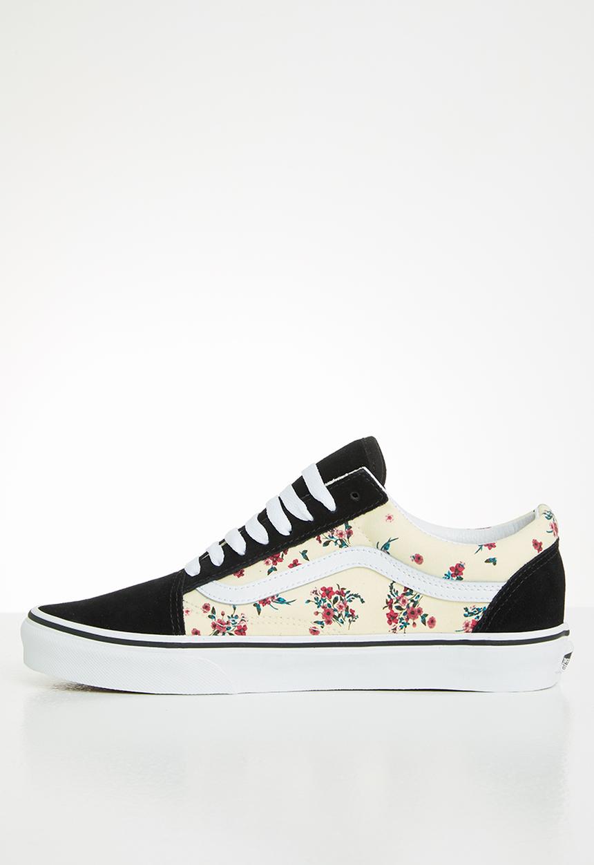 Vans - Old Skool - ditsy floral classic white & true white