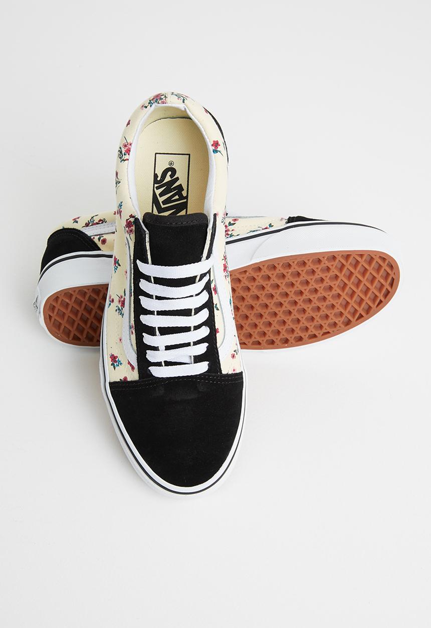 Vans - Old Skool - ditsy floral classic white & true white