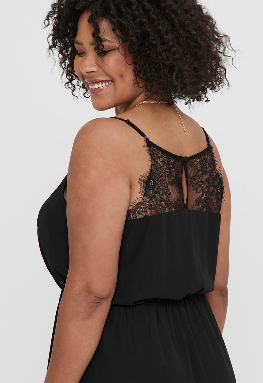Carmakoma - Festiono sleeveless maxi dress - black