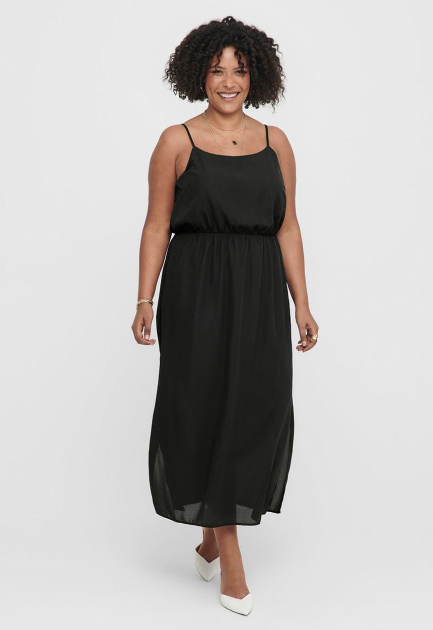Carmakoma - Festiono sleeveless maxi dress - black