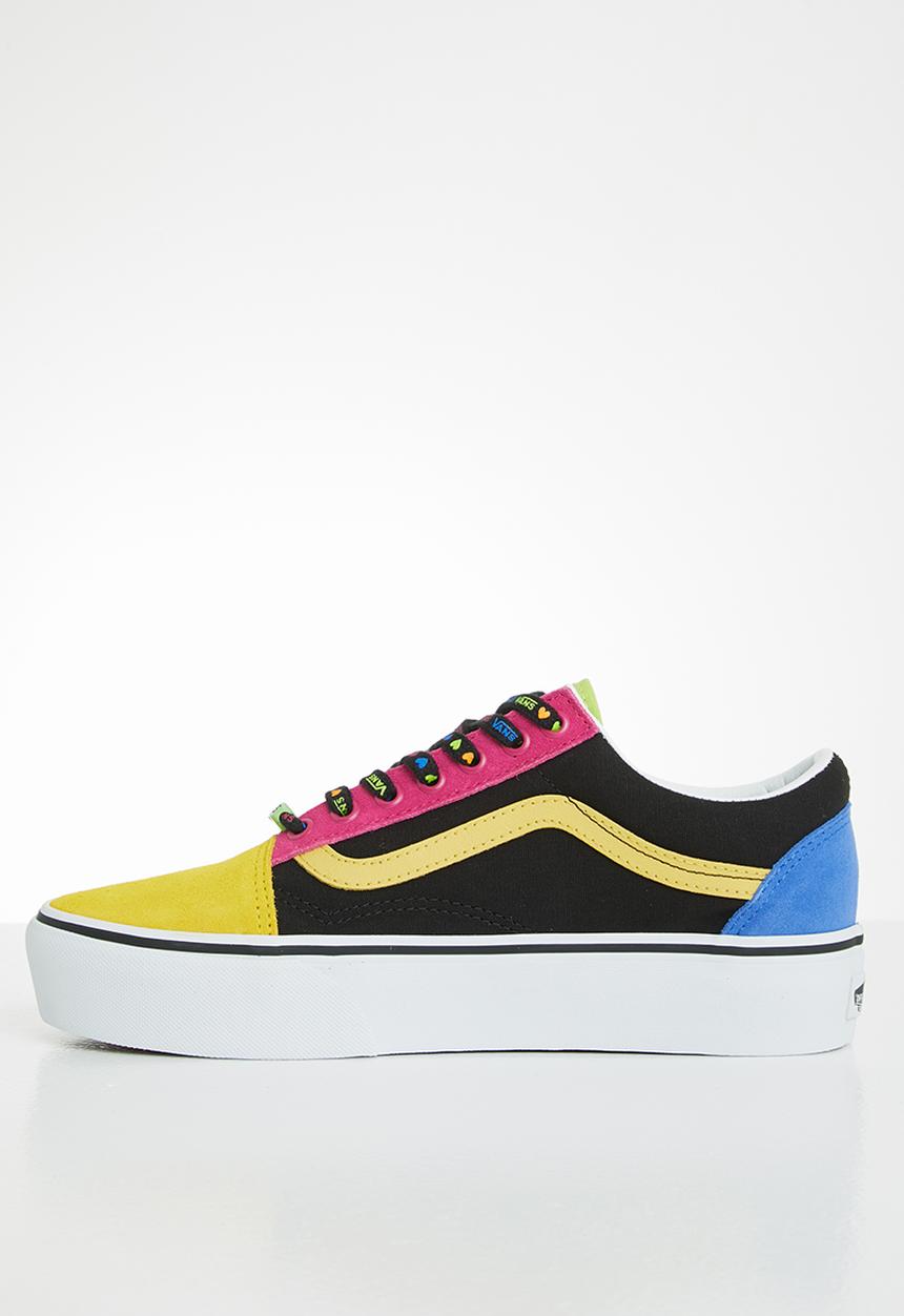 Vans - Old Skool platform - vans beads multi & true white