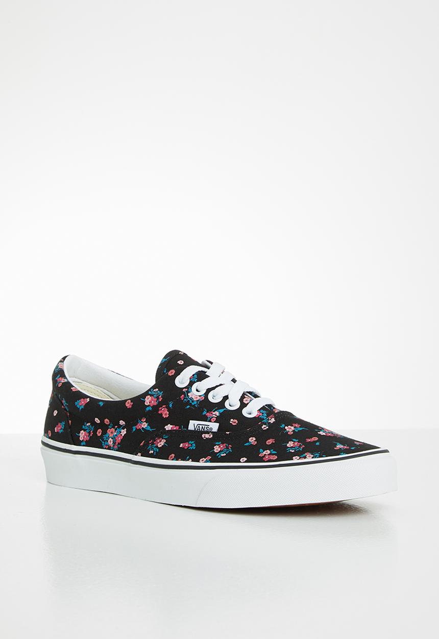 Vans - Era - ditsy floral black & true white