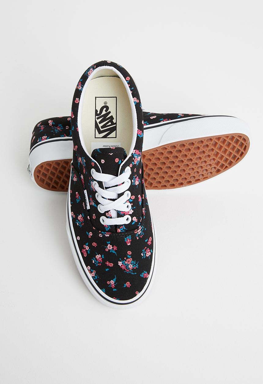 Vans - Era - ditsy floral black & true white
