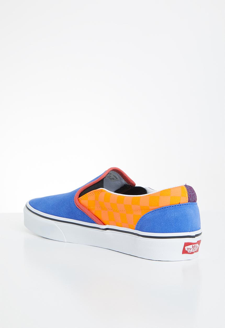 Vans - Classic Slip-On - (mix & match) grape juice/bright marigold