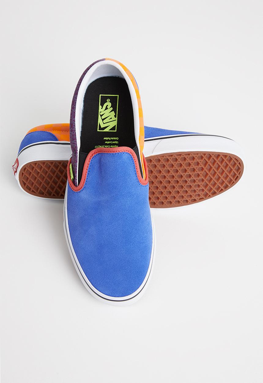Vans - Classic Slip-On - (mix & match) grape juice/bright marigold