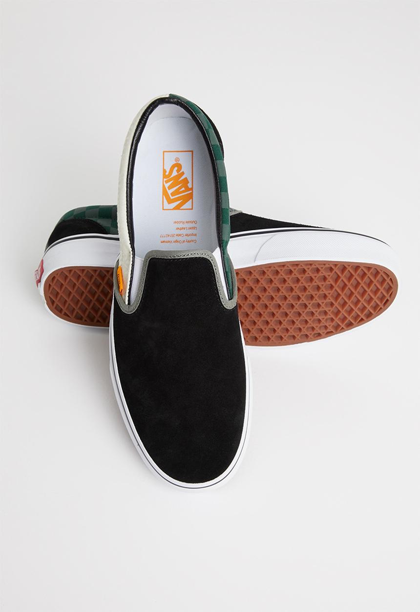 Vans - Classic Slip-On - (mix & match) antique white/bistro green