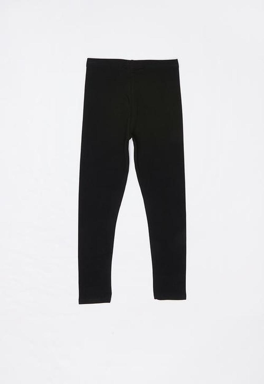 POLO - Girls victoria legging - black & white 