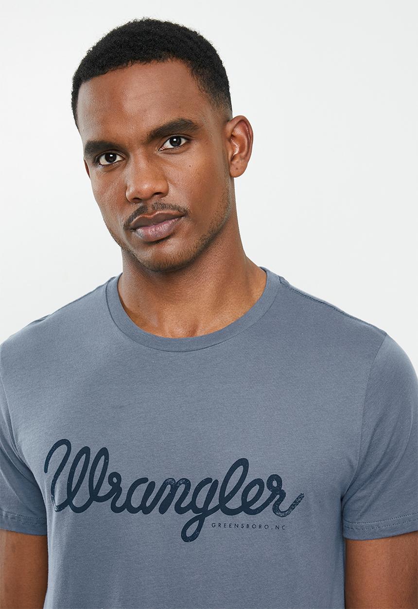 Wrangler - Classic vintage tee - grey