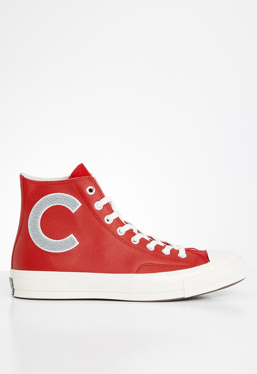 Converse - Ctas 70's wordmark wool hi m 159677c - enamel red
