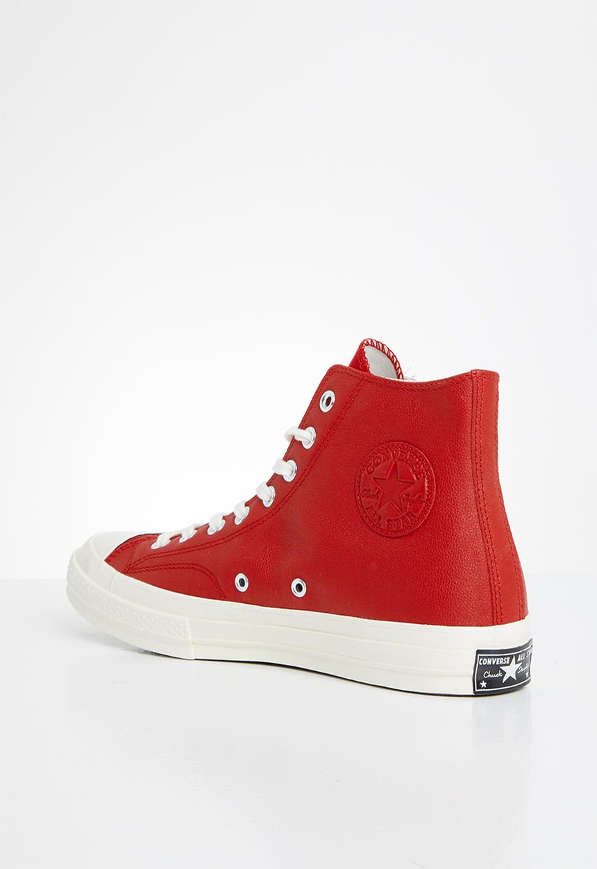Converse - Ctas 70's wordmark wool hi m 159677c - enamel red
