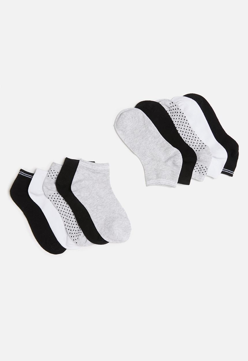Cotton On - 5 Pack ankle sock - multi