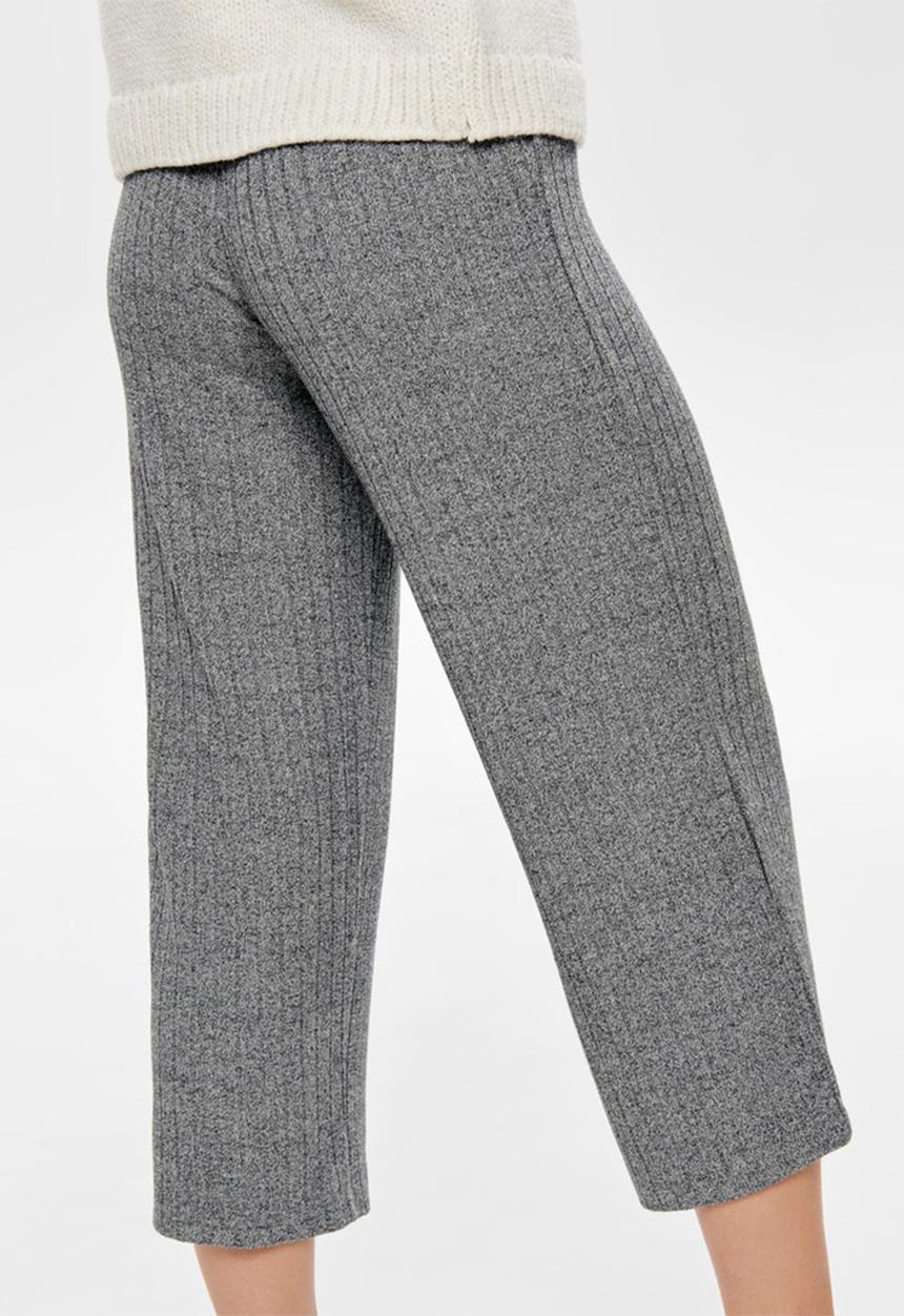 Jacqueline de Yong - Claudia culotte pants - grey 