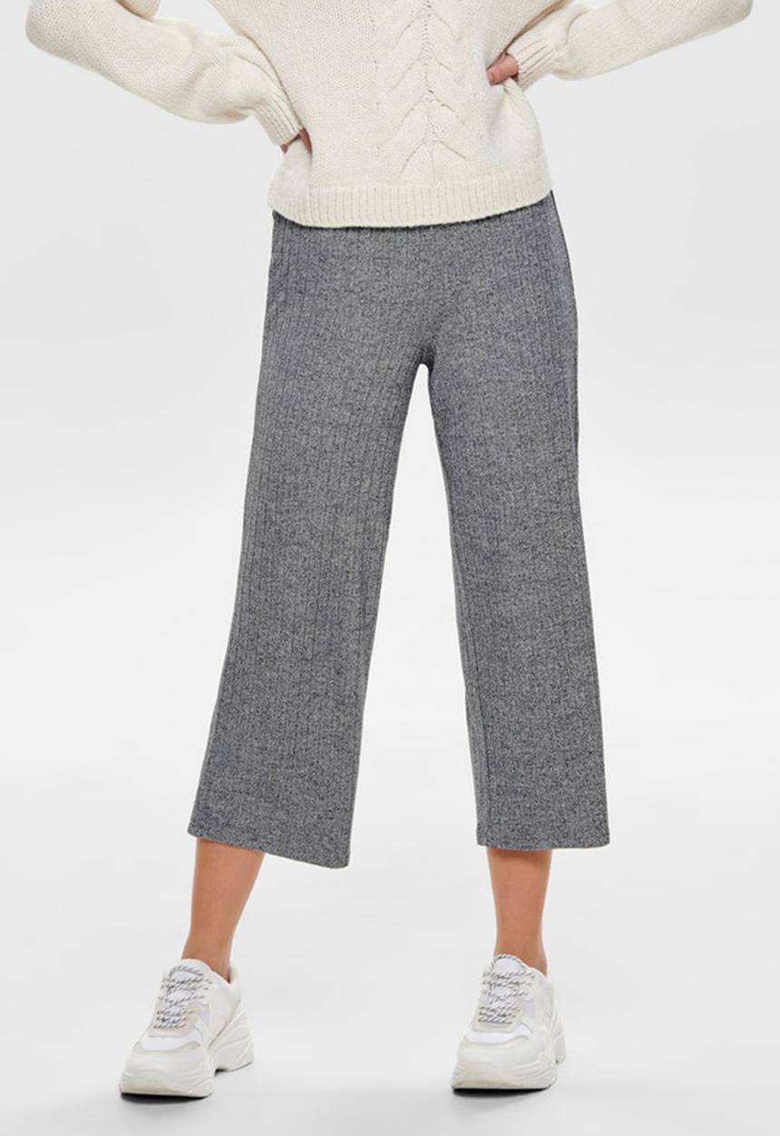 Jacqueline de Yong - Claudia culotte pants - grey 