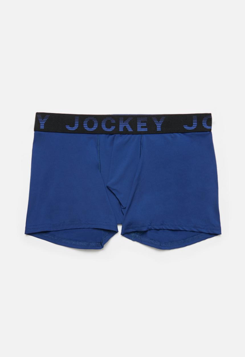 Jockey - Single plain nylon stretch short trunks - limoges