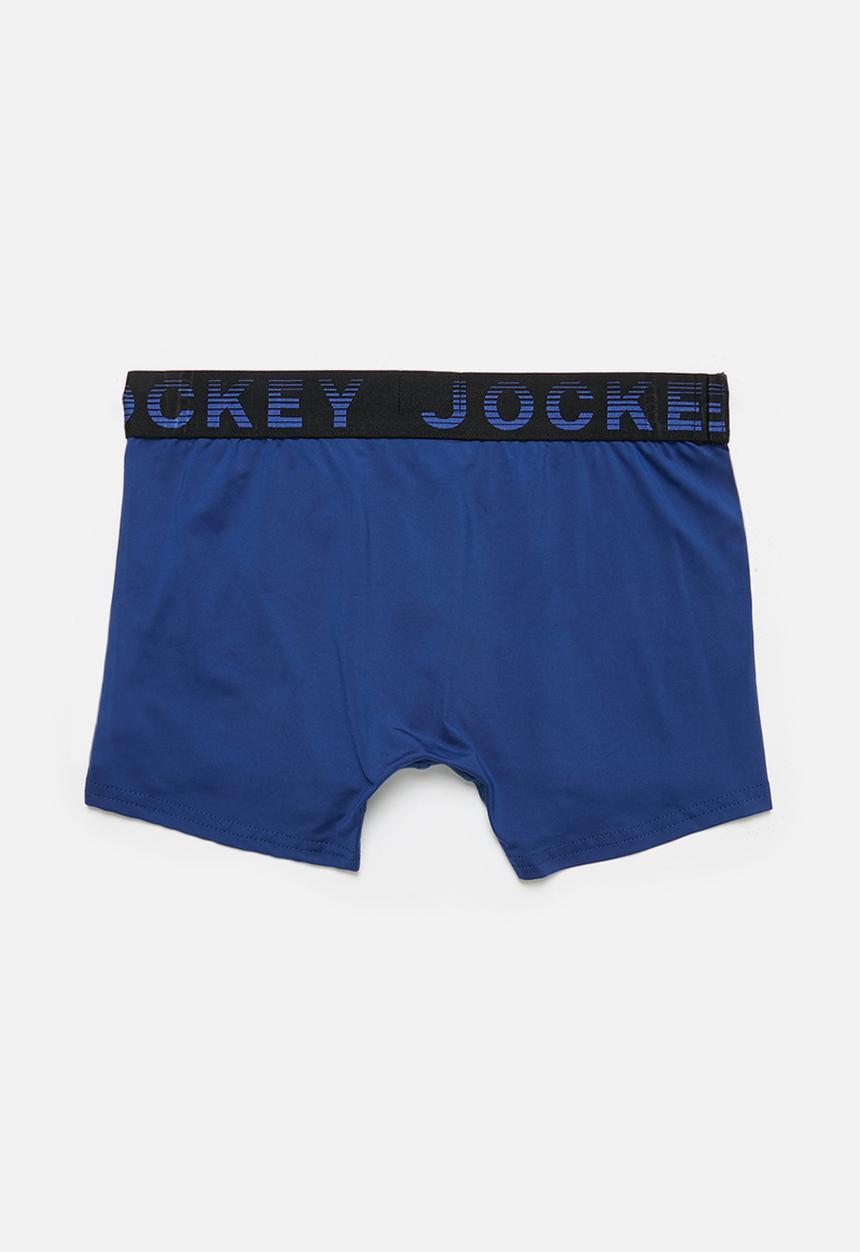 Jockey - Single plain nylon stretch short trunks - limoges