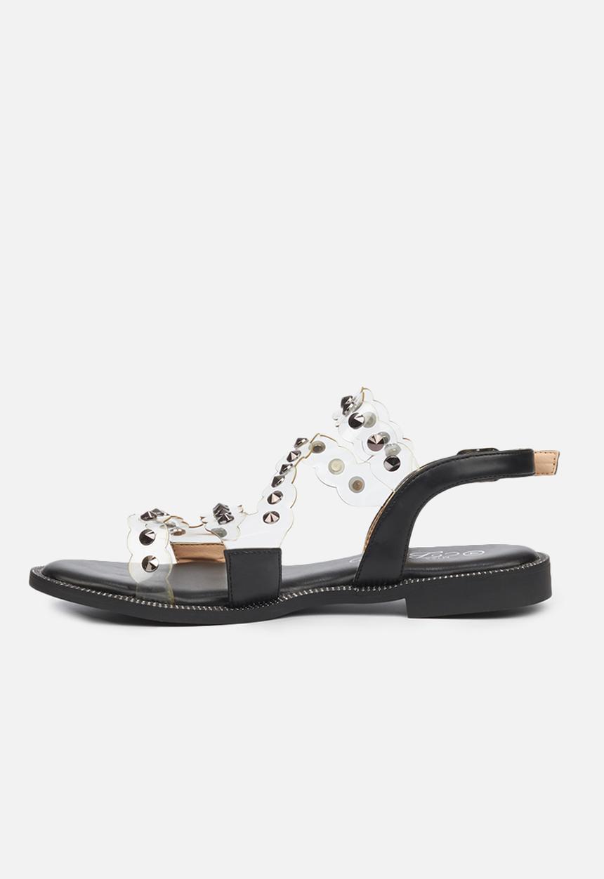 Miss Black - Ayga sandal - black