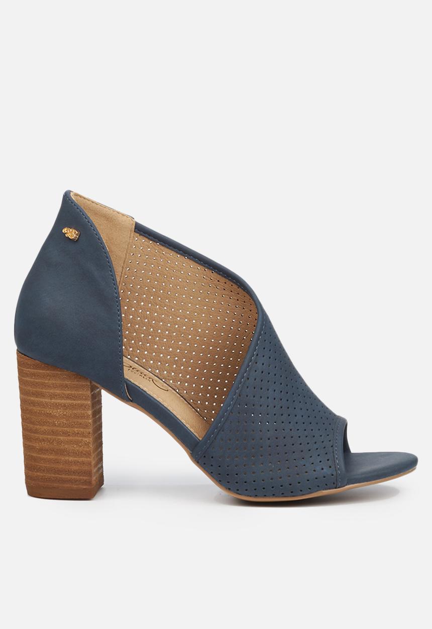 Miss Black - Tinos 3 heel - navy