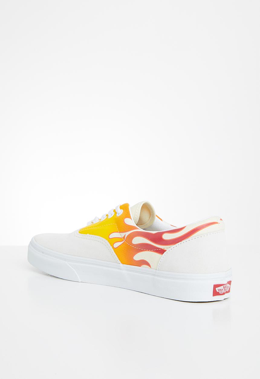 Vans - Ua era - (flame) true white/classic white