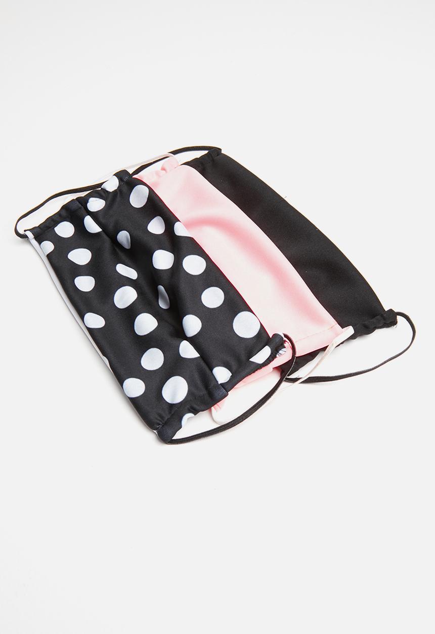 Superbalist - 3 Pack face mask  - multi