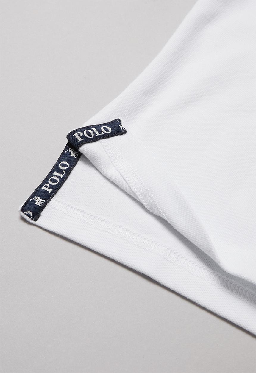 POLO - Boys Austin short sleeve golfer - white