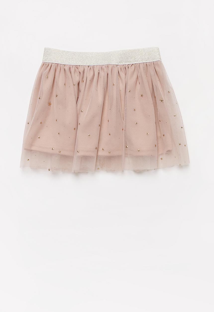 Pop Candy - Mesh skirt - dusty pink