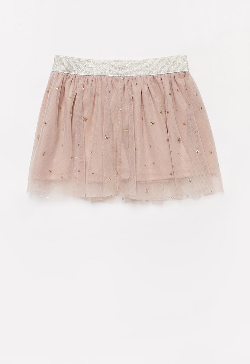 Pop Candy - Mesh skirt - dusty pink