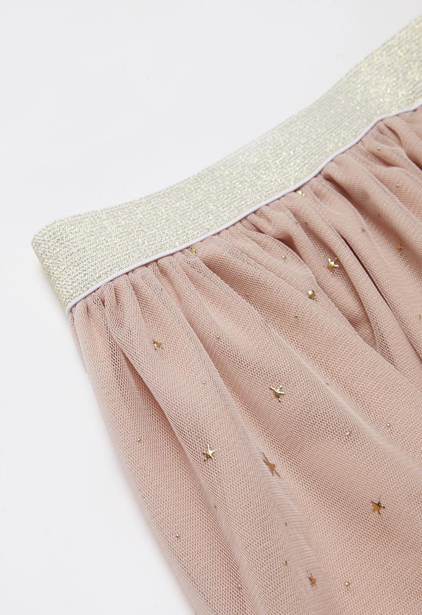 Pop Candy - Mesh skirt - dusty pink