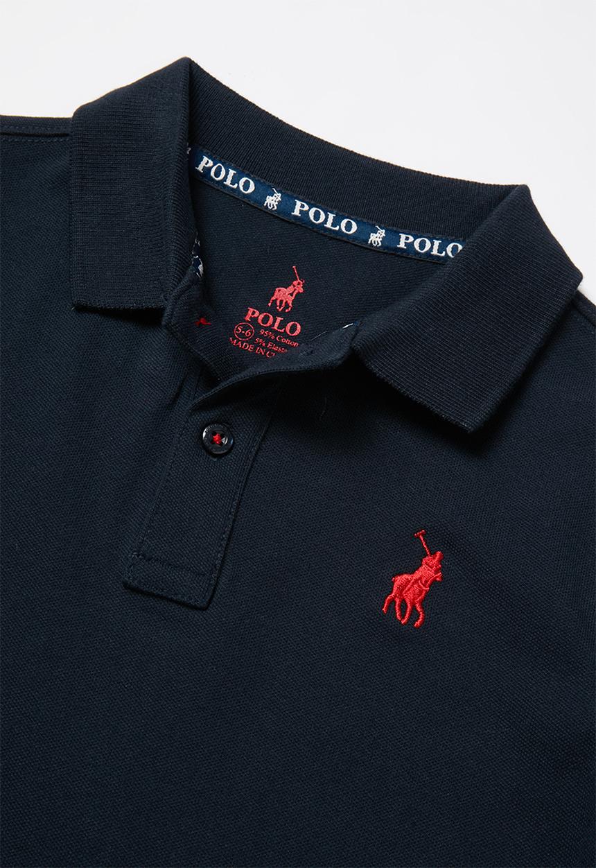 POLO - Boys austin ss golfer - navy