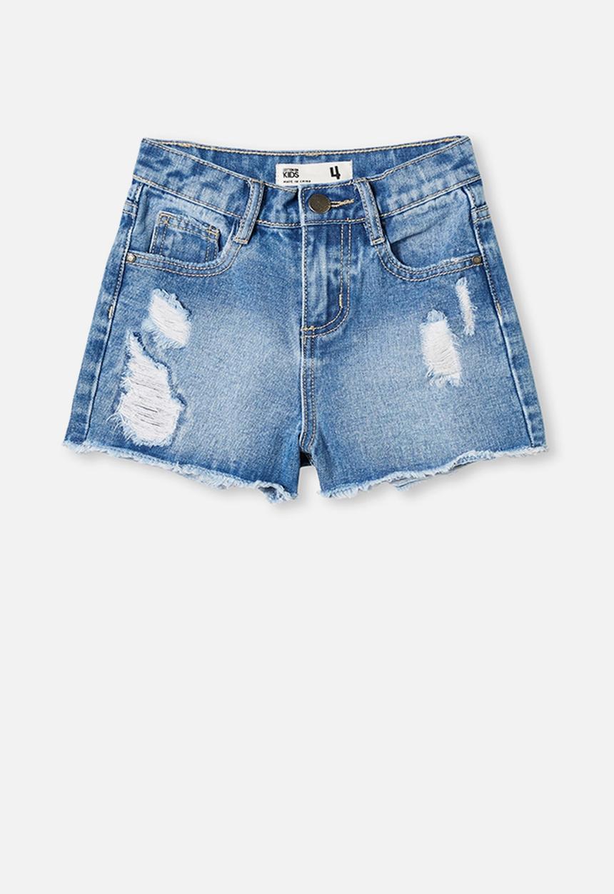 Cotton On - Sunny denim short - blue