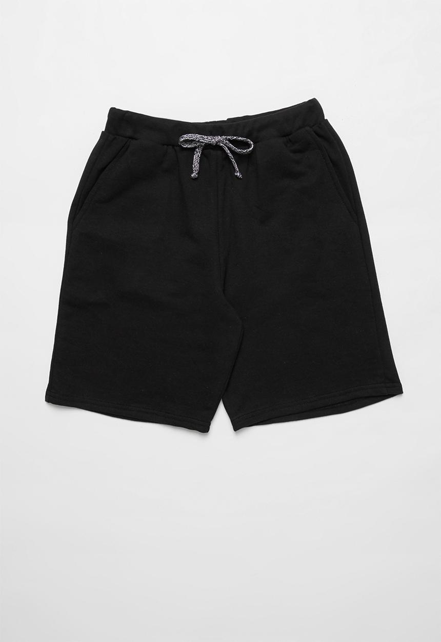 Rebel Republic - Boys fleece shorts - black
