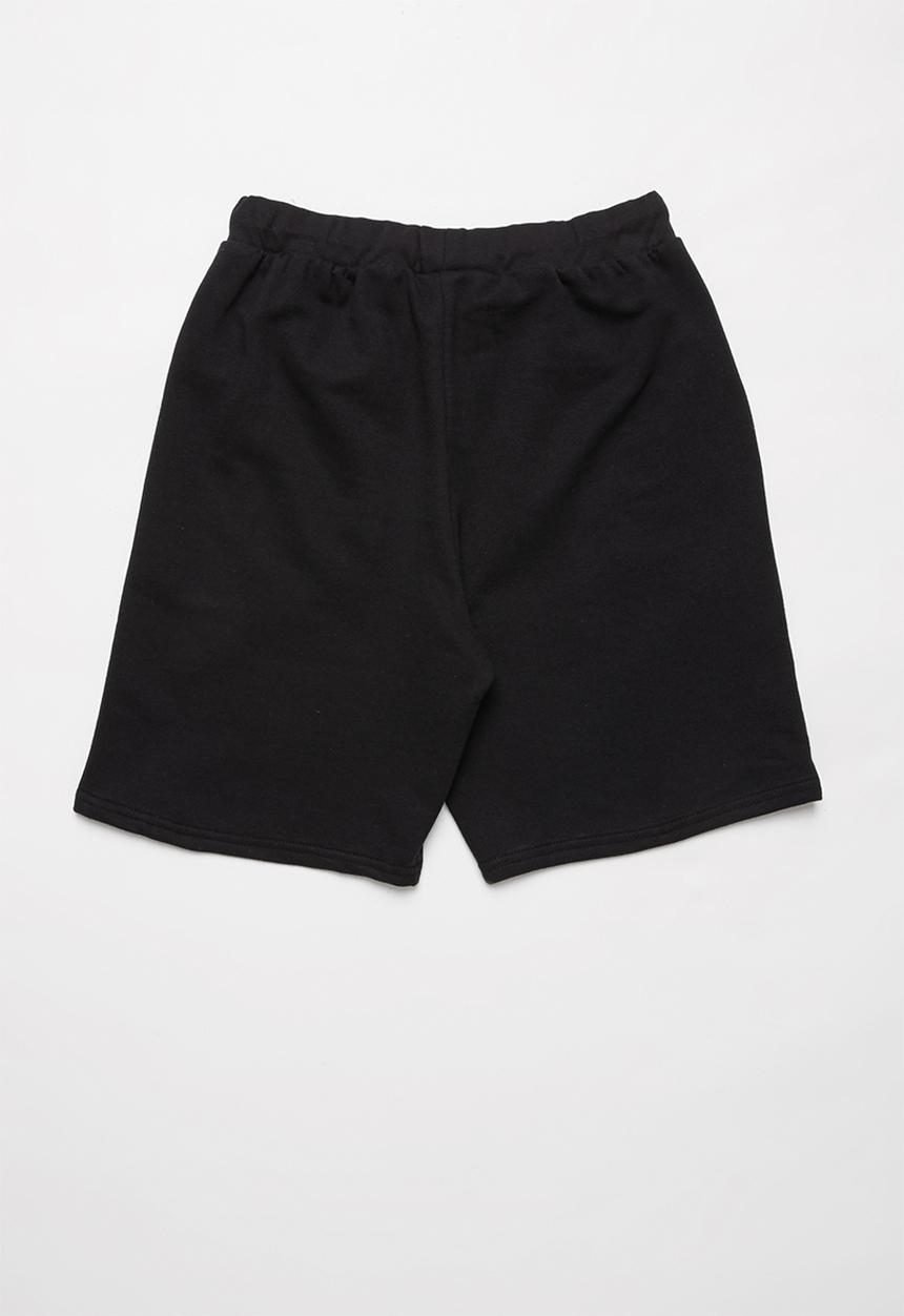Rebel Republic - Boys fleece shorts - black