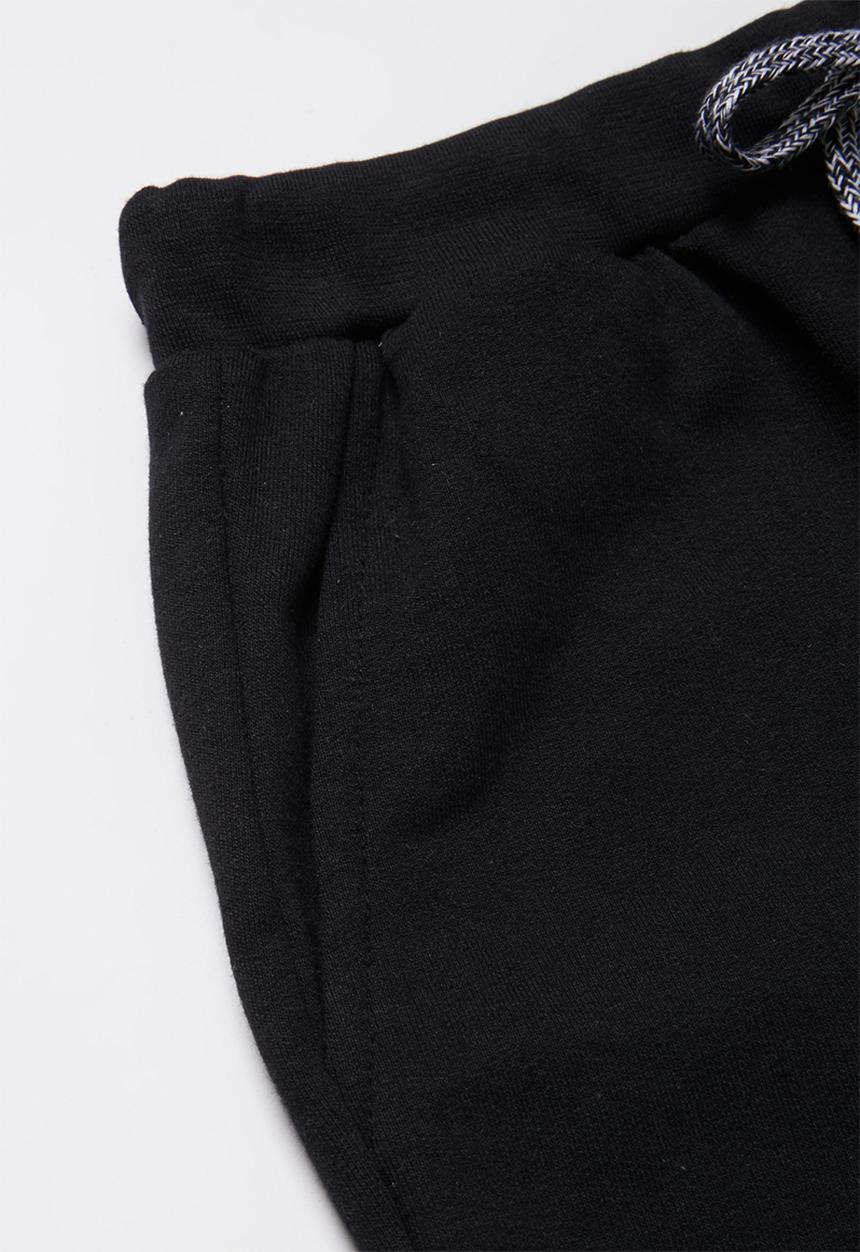 Rebel Republic - Boys fleece shorts - black