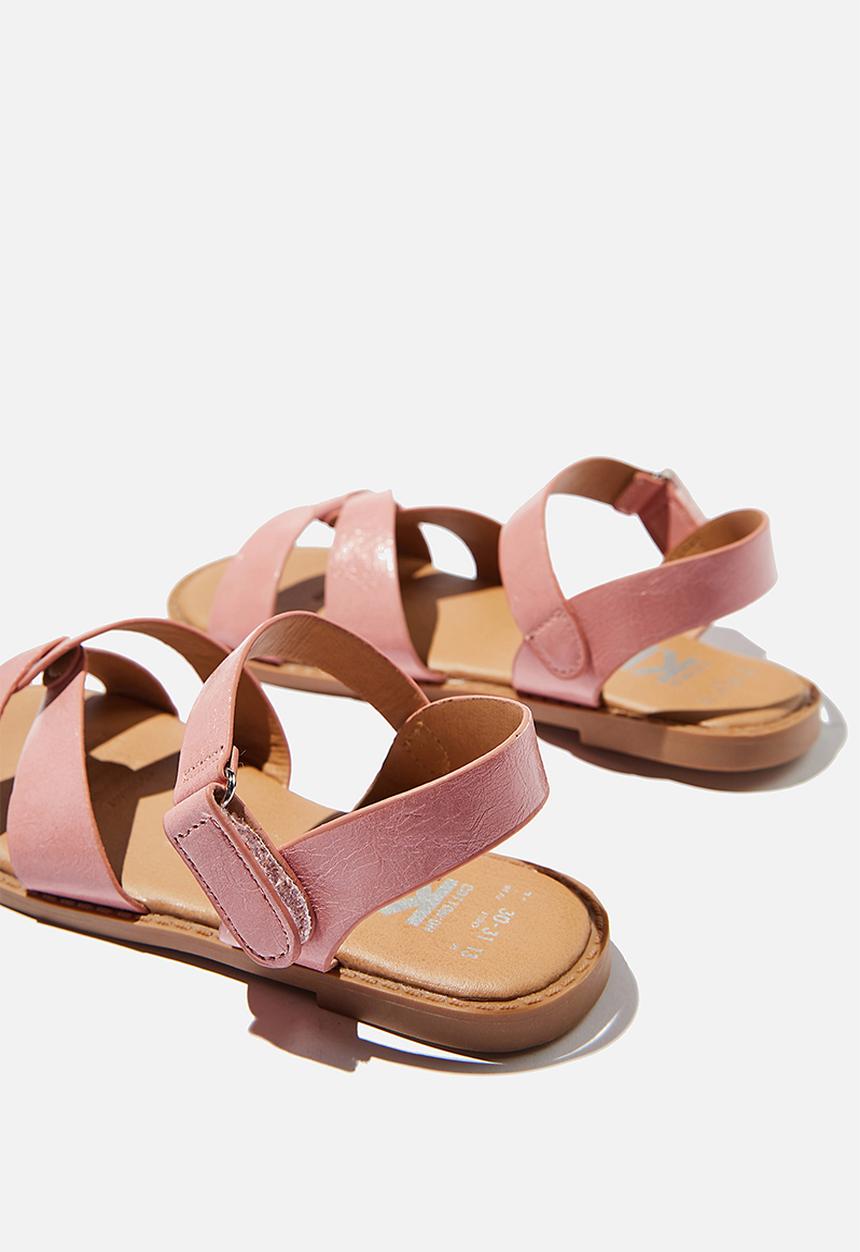 Cotton On - Fisherman weave sandal - pink 