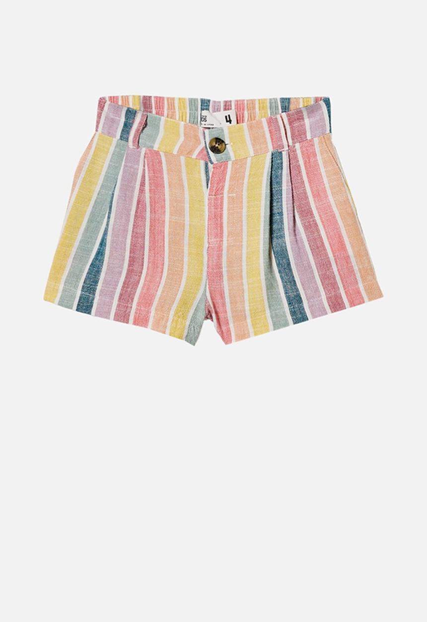 Cotton On - Cassidy short - rainbow stripe