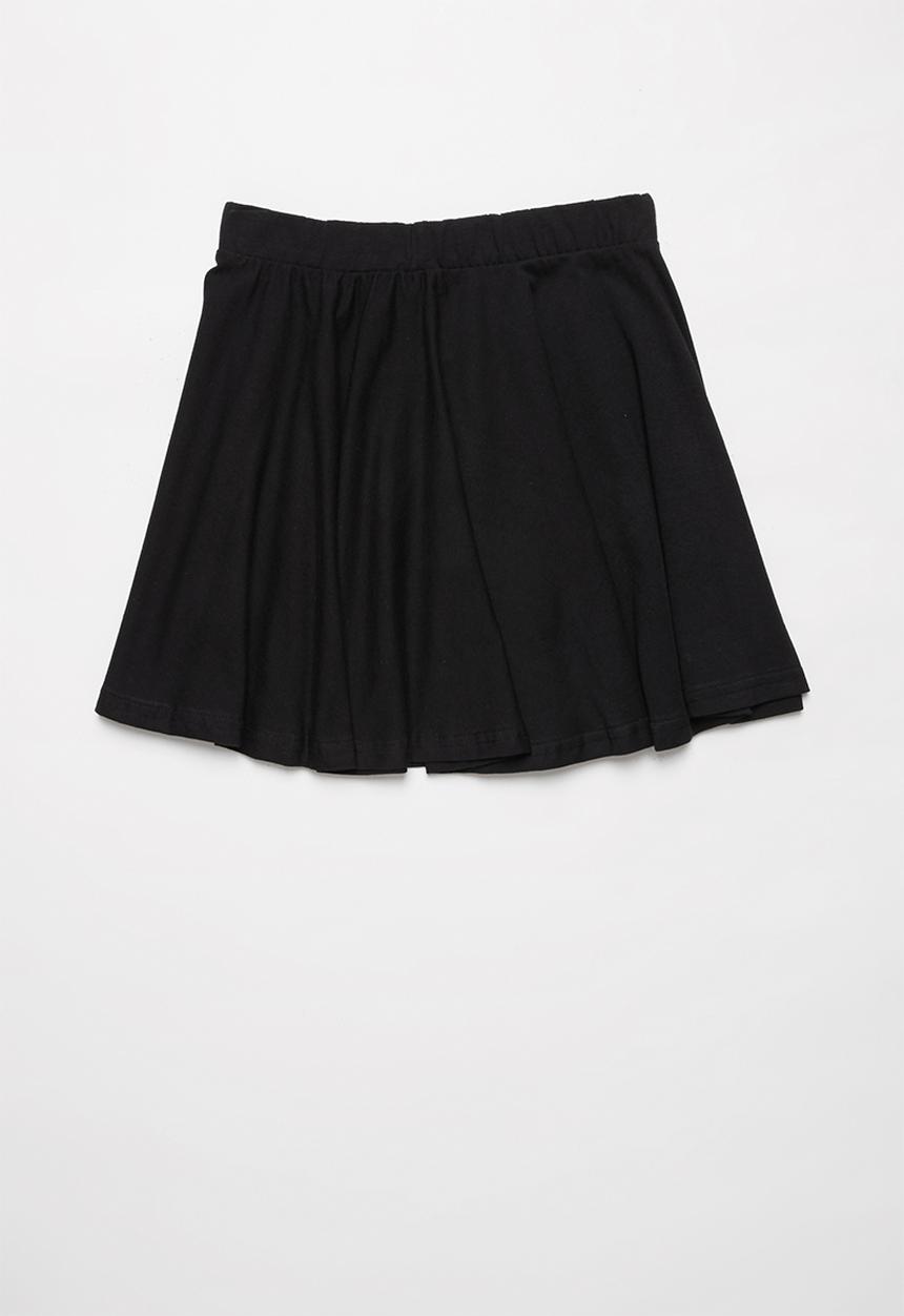 Rebel Republic - Girls easy skirt - black