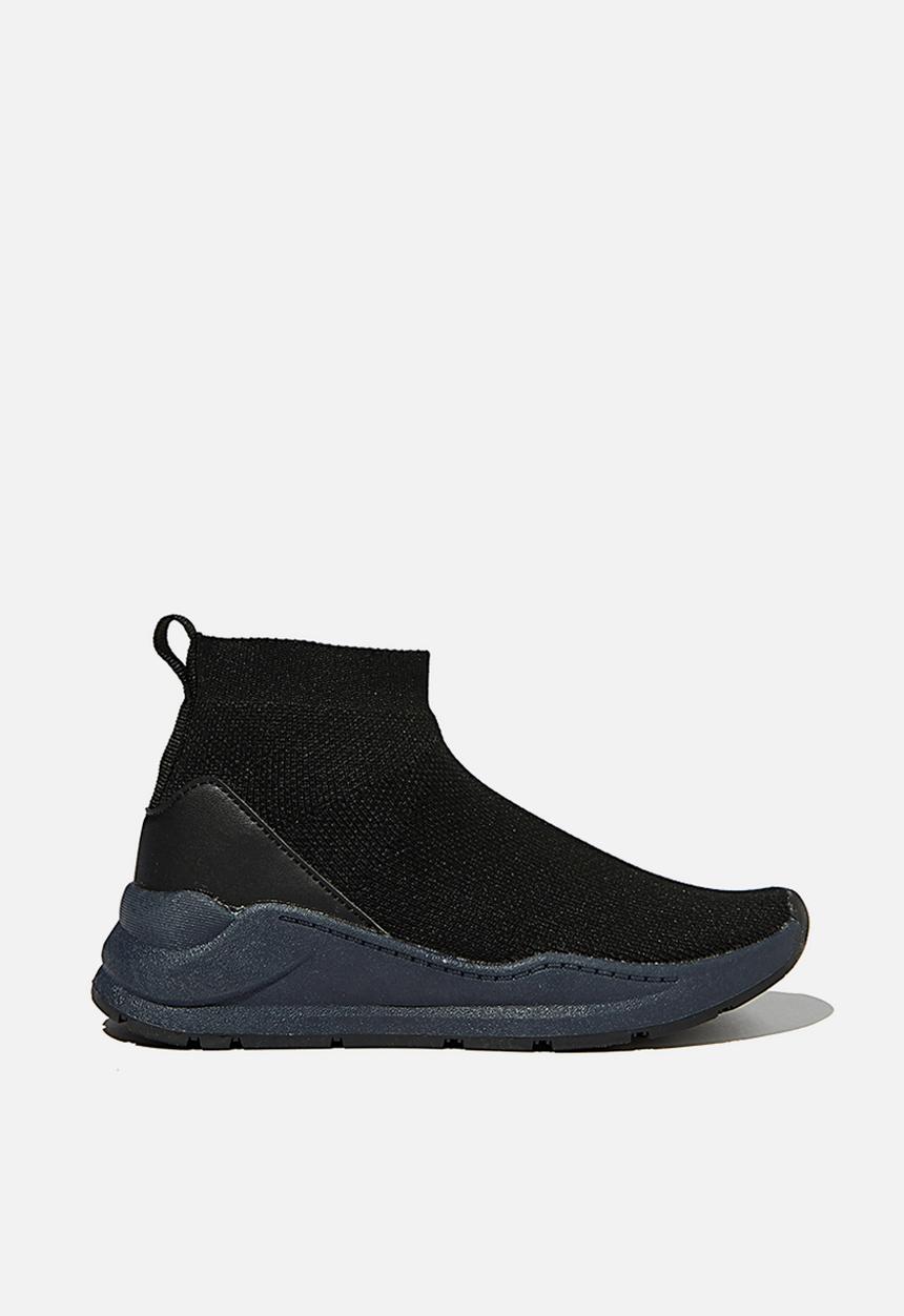 Cotton On - Knit trainer - black