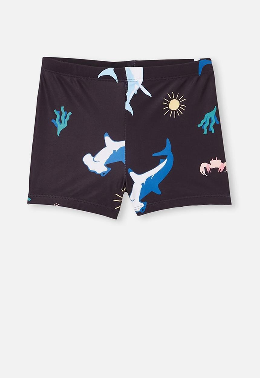 Cotton On - Billy boyleg swimming trunks - phantom under the sea