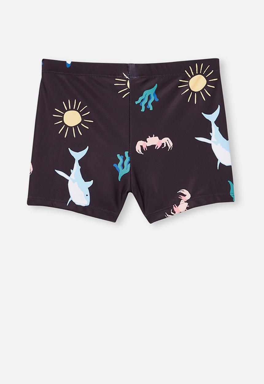 Cotton On - Billy boyleg swimming trunks - phantom under the sea