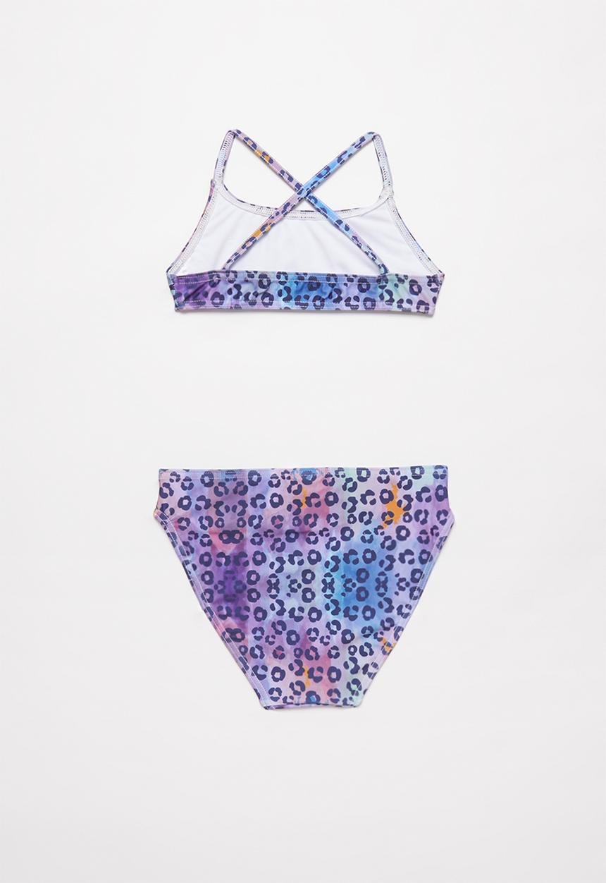 Rebel Republic - Animal print two piece swimsuit - multi 