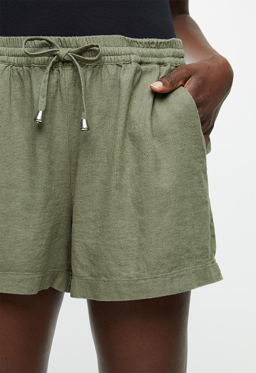 Jacqueline de Yong - Scarlet shorts - khaki