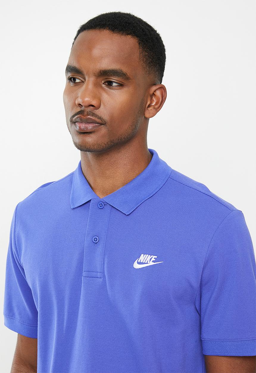 Nike - Nike sportwear pique matchup polo - astronomy blue