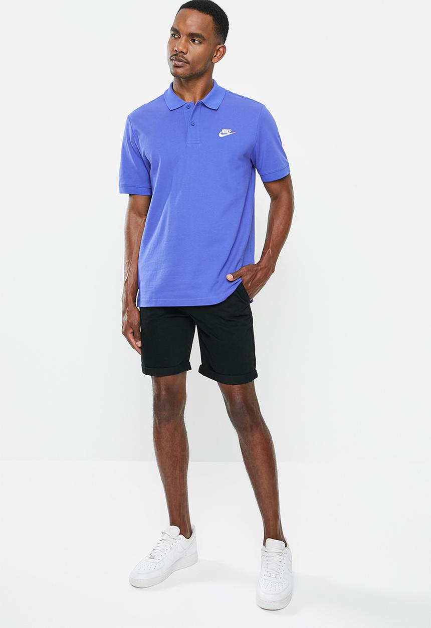 Nike - Nike sportwear pique matchup polo - astronomy blue
