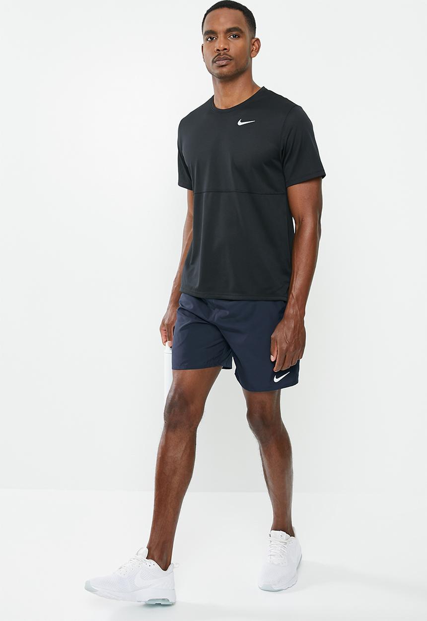Nike - Nike 7-in run shorts - obsidian & reflective silver
